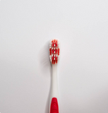 DOT Brush -Medium -Suried (White -Red) Chogan