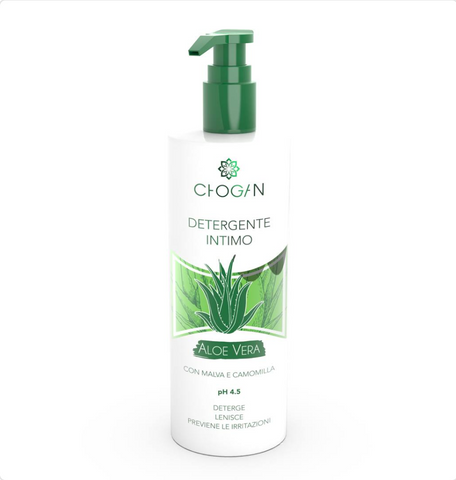 Limpador íntimo de aloe vera orgânico com Mauve e Chamomile - 260 ml Chogan