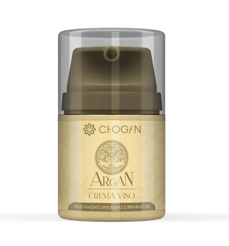 Creme de rosto com óleo de argan e ácido hialurônico - 50 ml chogan